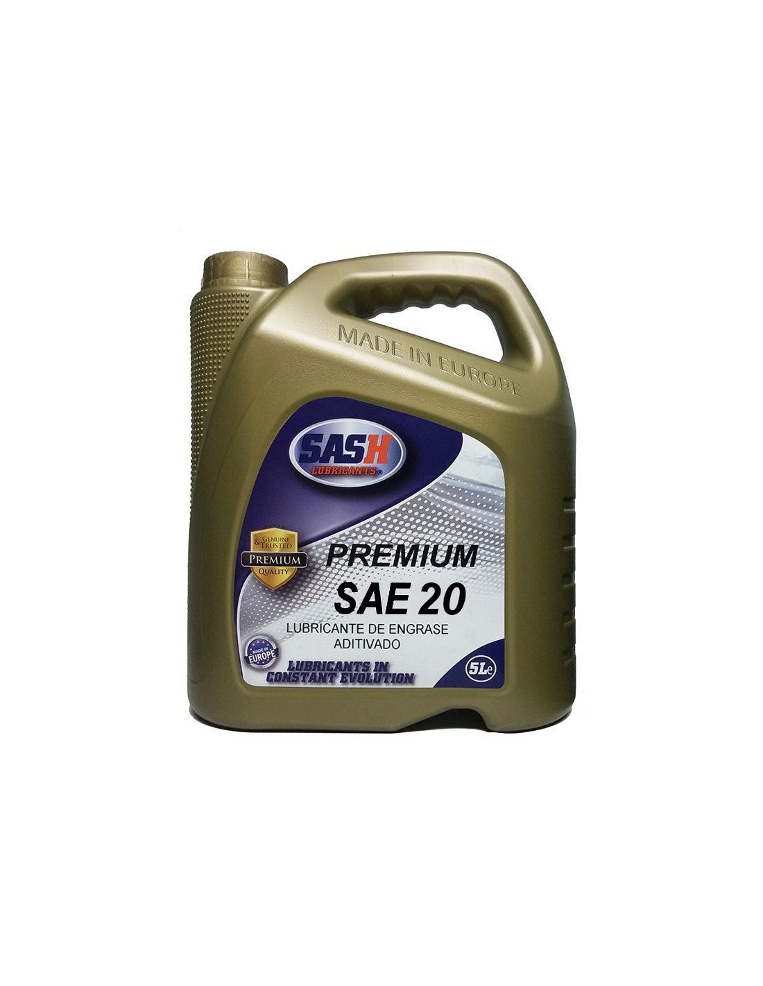 Comprar Sash Premium Gasolina SAE 20 | Compralubricantes.com