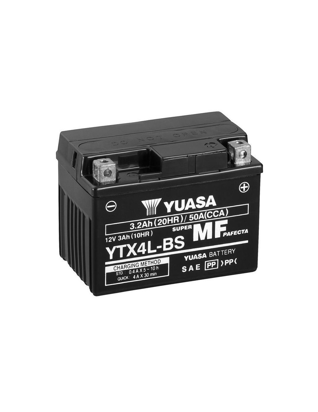 Comprar batería Yuasa YTX4L-BS | Compralubricantes.com