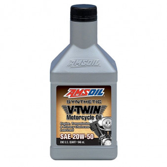 AMSOIL SYNTHETIC MOTORCYCLE OIL 20W50 MCV