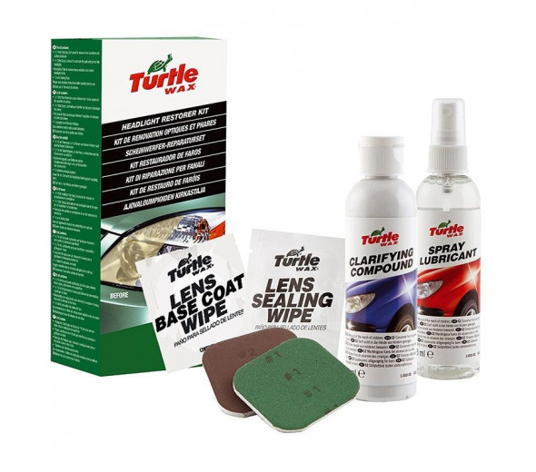 Comprar Kit Restaurador de Faros Turtle Wax