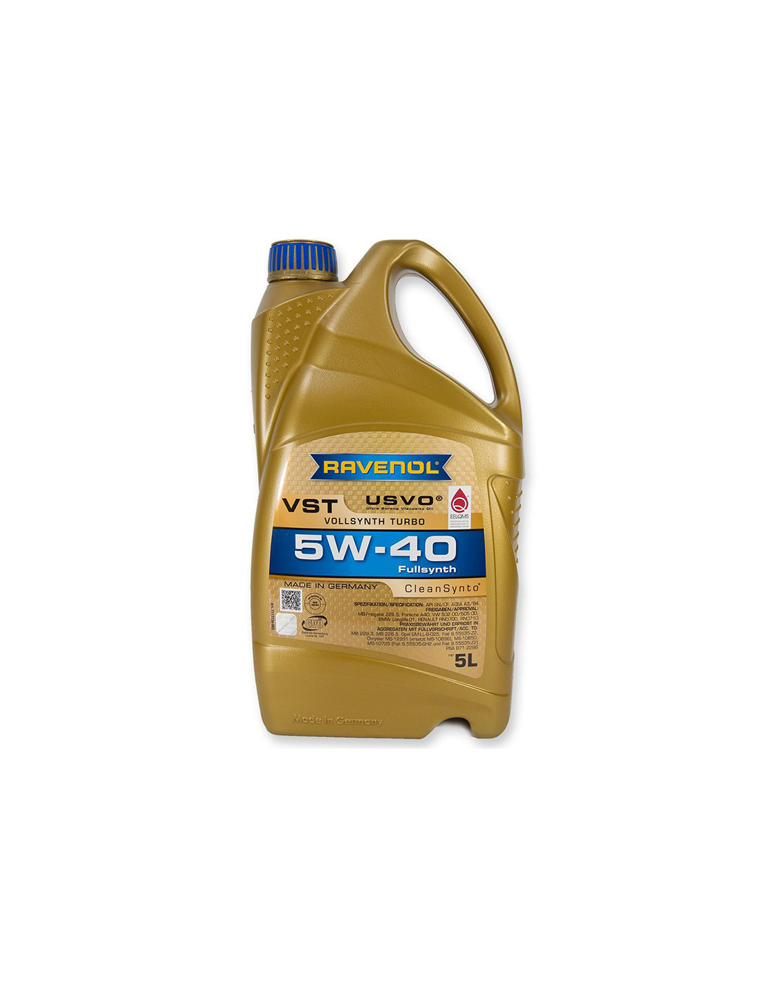 RAVENOL VSI SAE 5W-40 5 L *PROMO 4L+1L GRATIS* -  1er  Distribuidor Oficial en España