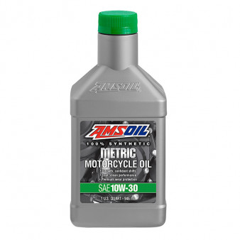 AMSOIL SYNTHETIC METRIC MOTORCYCLE OIL 10W30