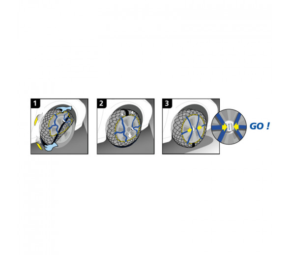 CADENA DE NIEVE TEXTIL MICHELIN EASY GRIP EVOLUTION