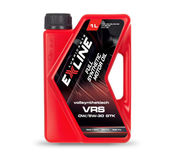 EXLINE VRS 0W/5W-30 GTK