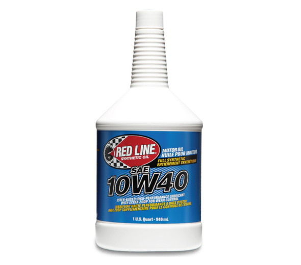 REDLINE FULL SYNTHETIC MOTOR OIL 10W-40