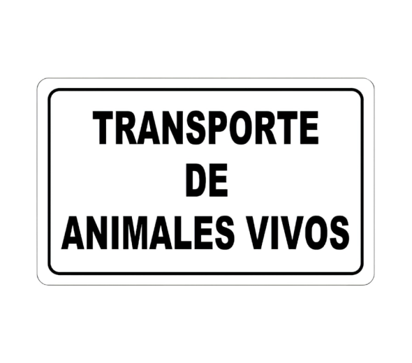 Comprar placa de matrícula animales vivos | Compralubricantes.com