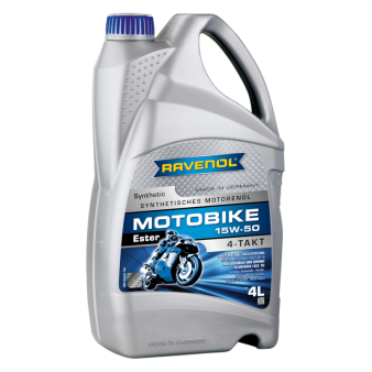 RAVENOL MOTOBIKE 4T ESTER 15W-50