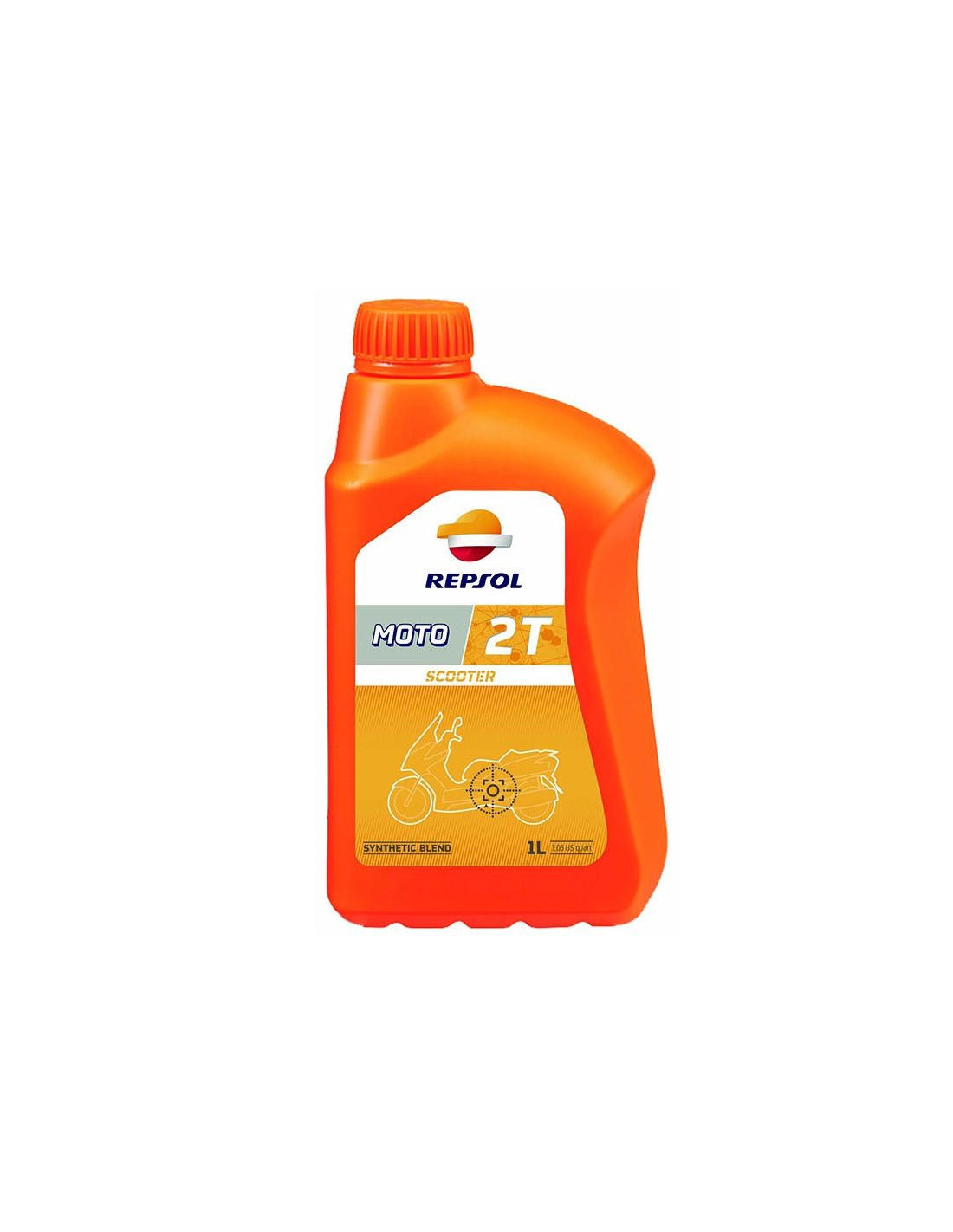 Aceite mezcla gasolina MOTUL Garden Hi-Tech 2T - 1L