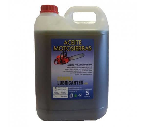 lote vacío Intestinos Comprar Compralubricantes Aceite Motosierra | Compralubricantes.com